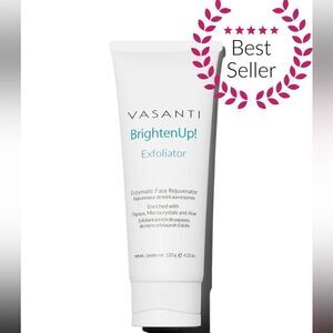 Vasanti BrightenUp! Exfoliator - Enzymatic Face Rejuvenator - Deluxe Sample 20g